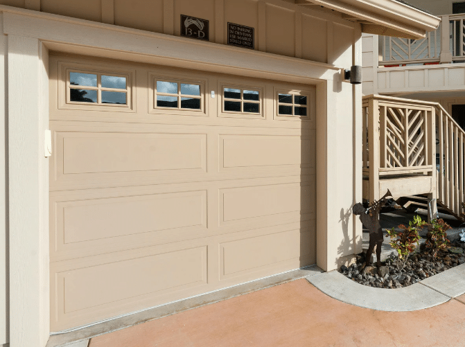 Aluminum Garage Door with Windows
