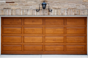 New Wood Garage Door