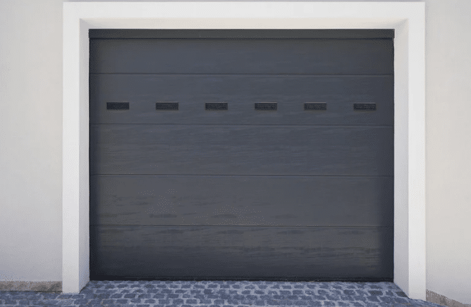 Modern Steel Garage Door