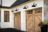 Modern Wood Garage Door