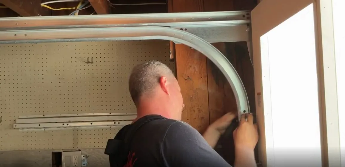 Can Garage Door Tracks Be Realigned Safely